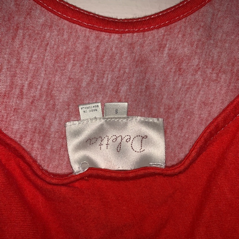 🛑LAST CHANCE🛑 Deletta Anthropologie Tank Top Small Cotton - Picture 7 of 8